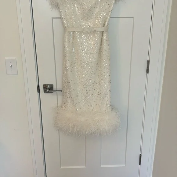 Nadine Merabi | Katie White Dress - Picture 5 of 7